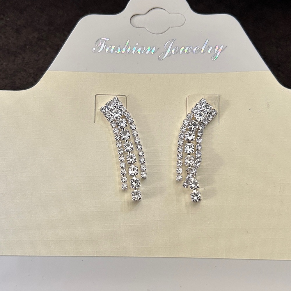 Elegant Silver Dangle Earrings